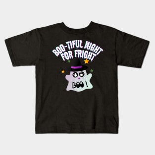 Boo-tiful Night For Fright - halloween couple Kids T-Shirt